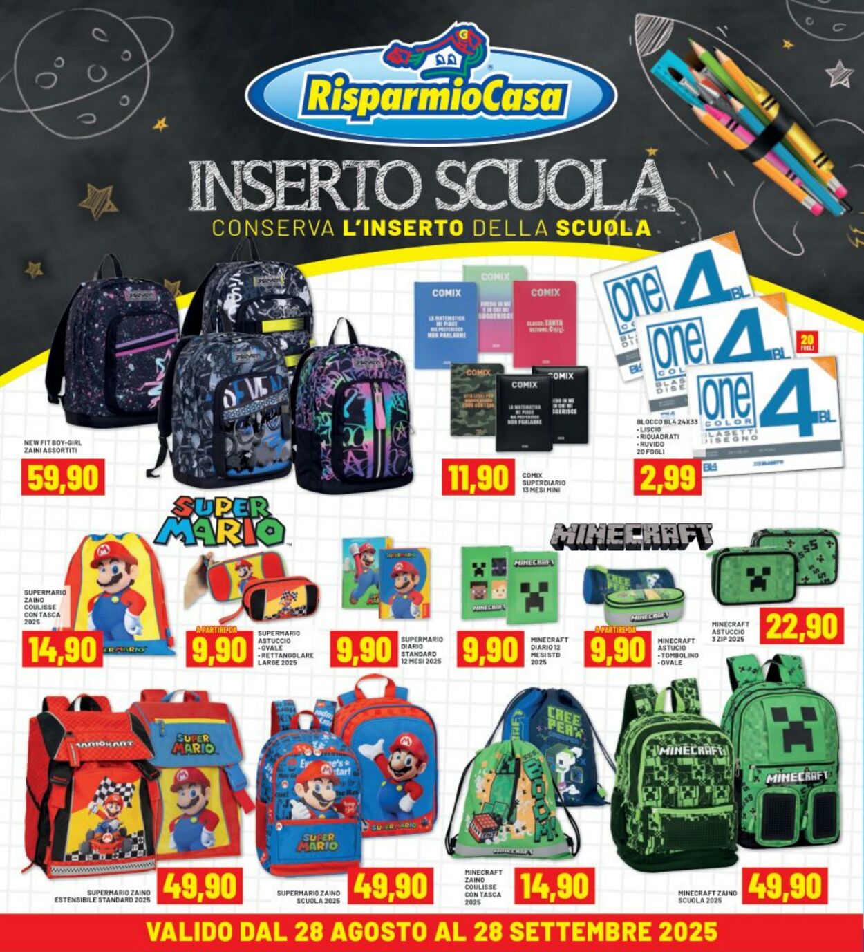 Volantino Risparmio Casa 28.08.2025 - 13.09.2025