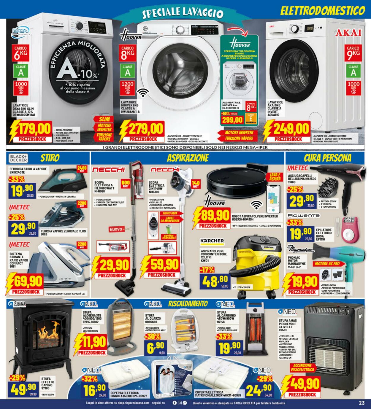Volantino Risparmio Casa 20.10.2025 - 26.10.2025