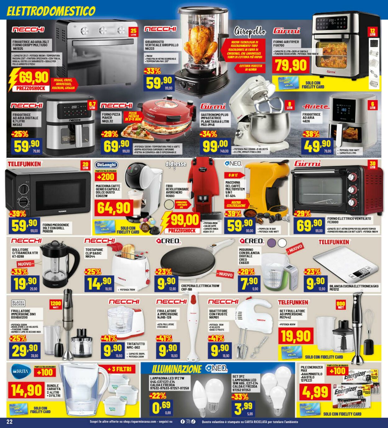 Volantino Risparmio Casa 20.10.2025 - 26.10.2025