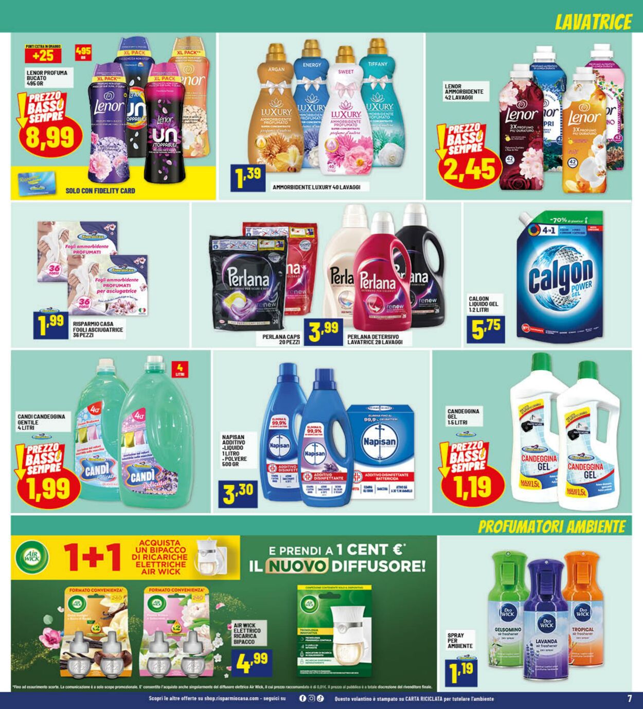 Volantino Risparmio Casa 20.10.2025 - 26.10.2025