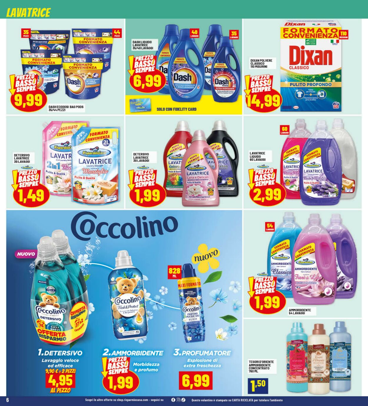 Volantino Risparmio Casa 20.10.2025 - 26.10.2025