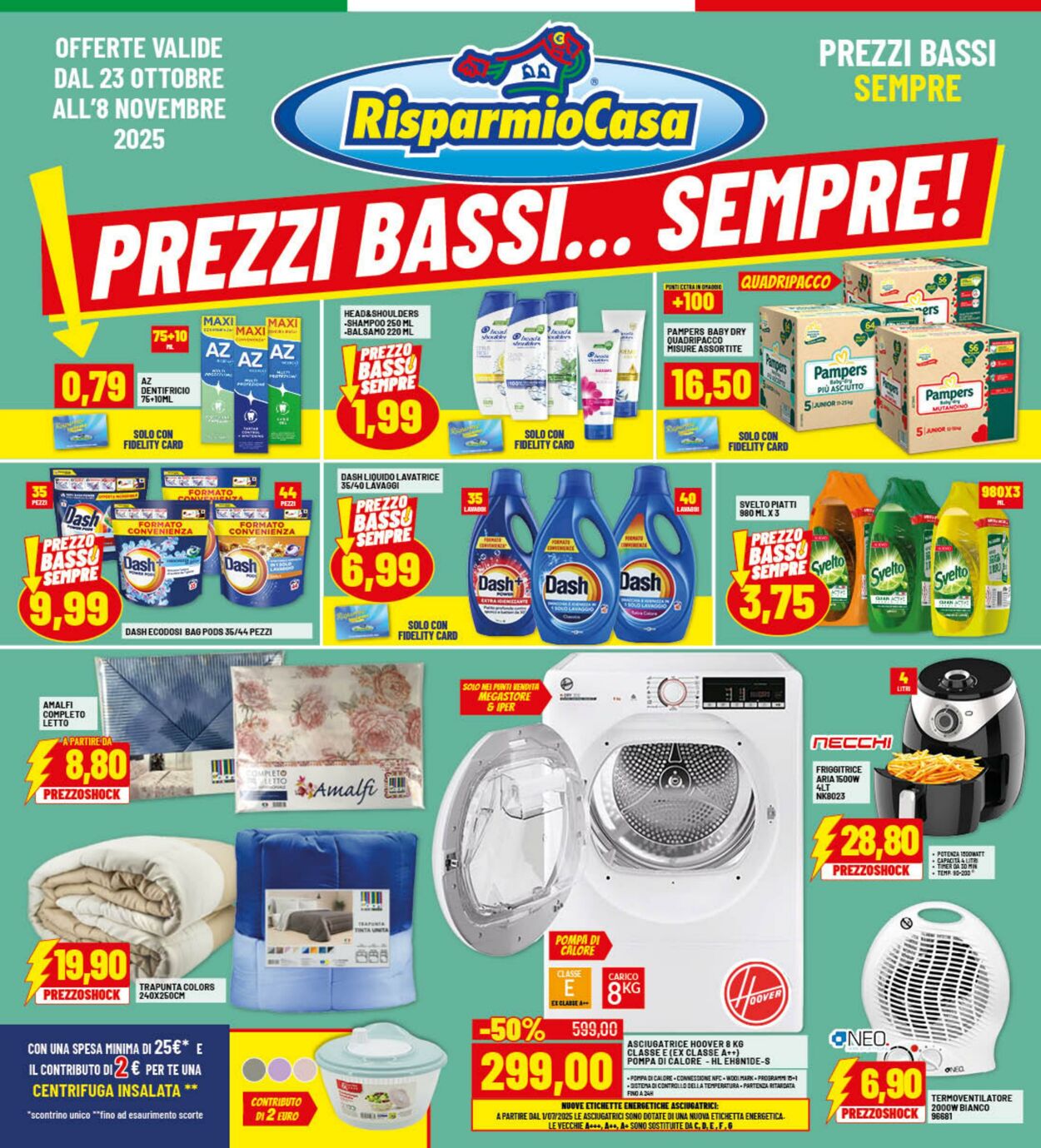 Volantino Risparmio Casa 20.10.2025 - 26.10.2025