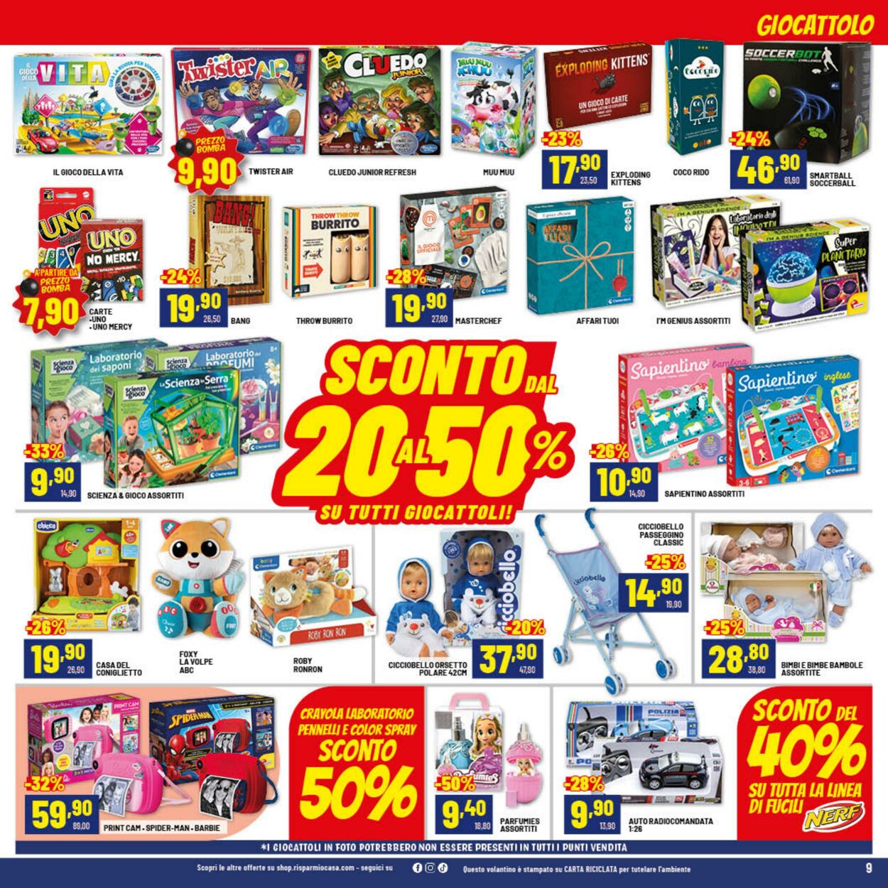 Volantino Risparmio Casa 23.03.2026 - 29.03.2026