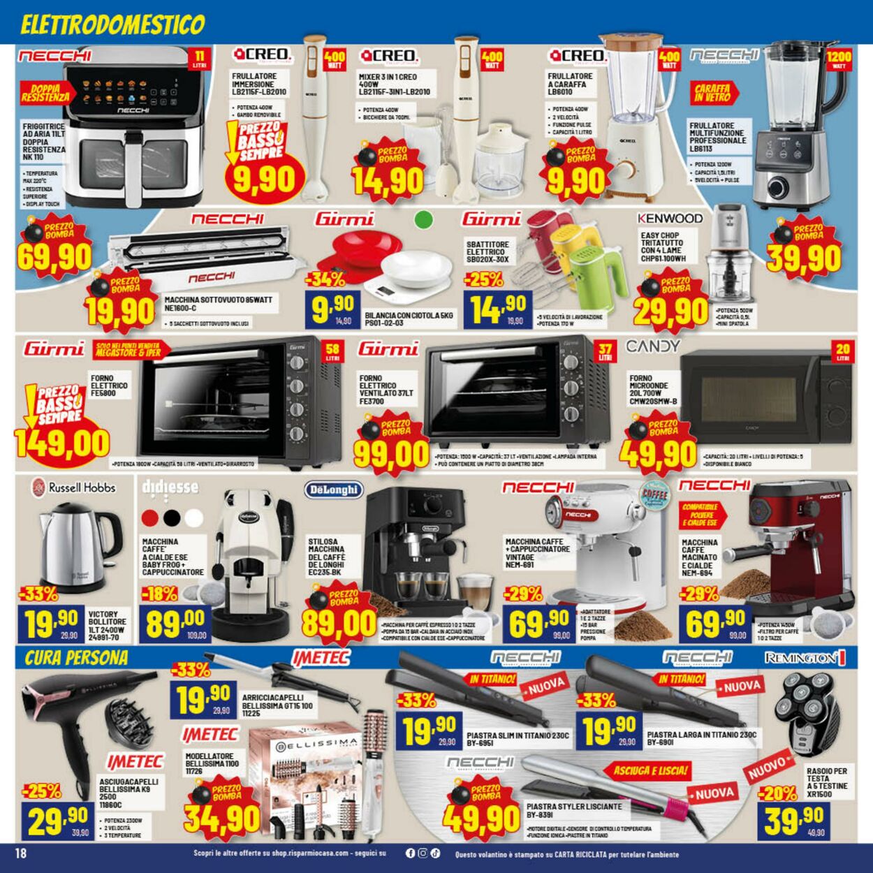 Volantino Risparmio Casa 23.03.2026 - 29.03.2026