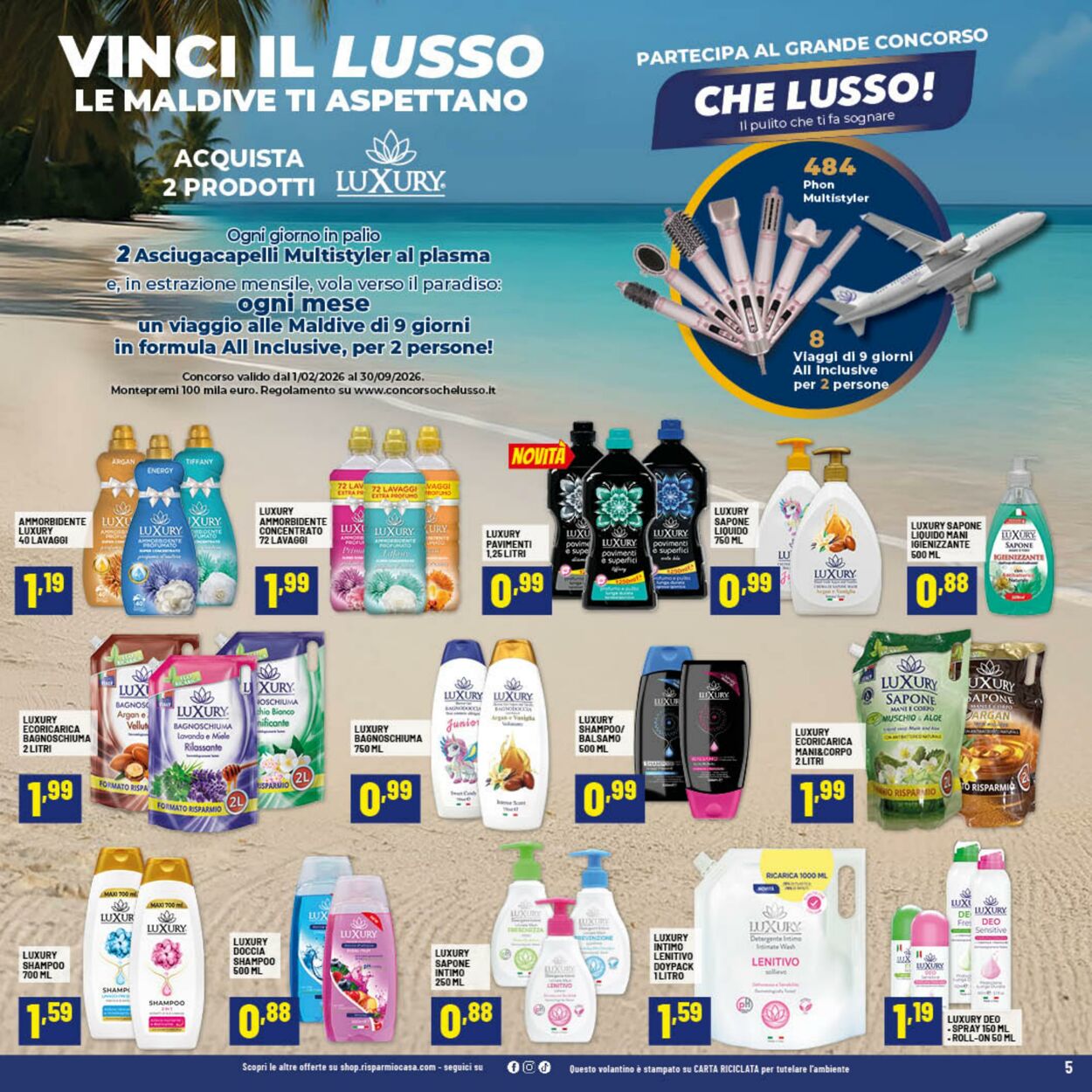 Volantino Risparmio Casa 23.02.2026 - 01.03.2026
