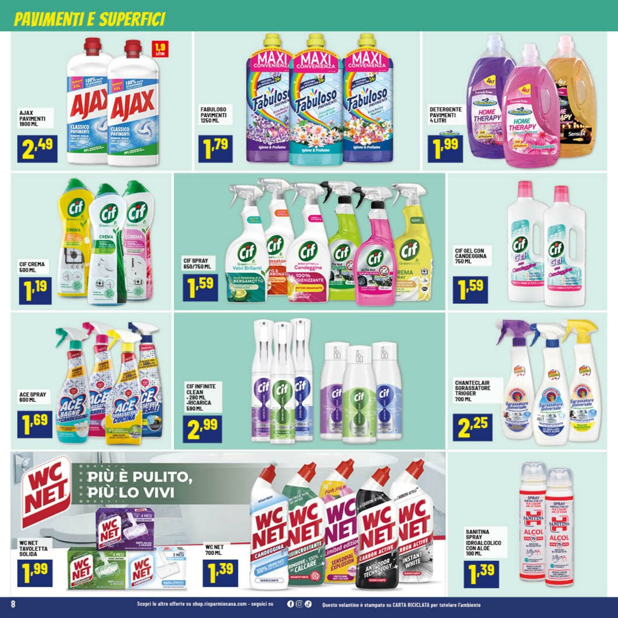 Volantino Risparmio Casa 23.02.2026 - 01.03.2026