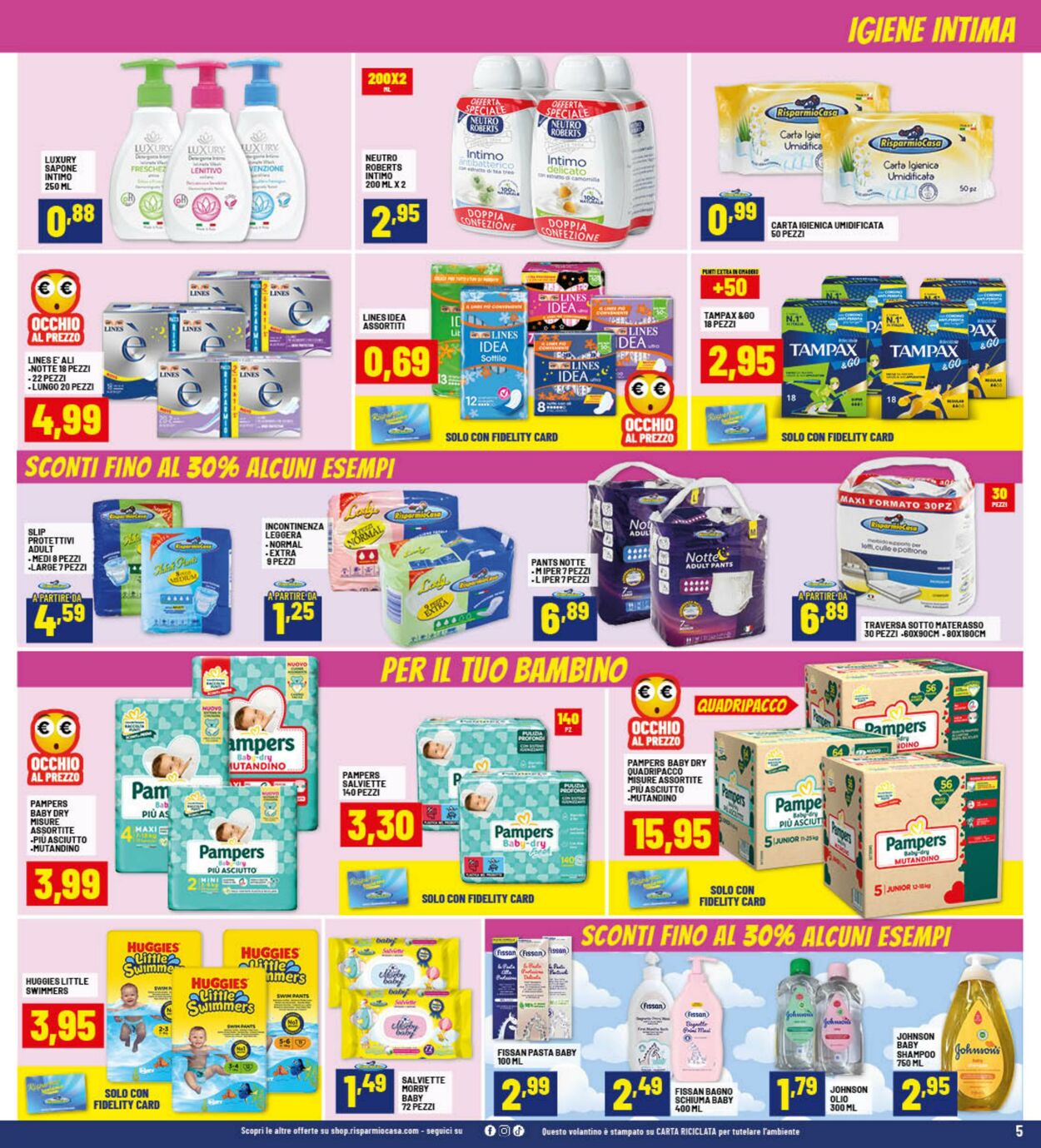 Volantino Risparmio Casa 21.07.2025 - 27.07.2025