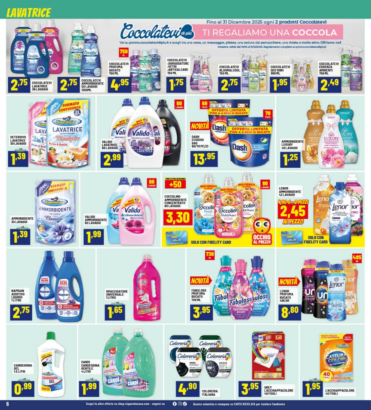 Volantino Risparmio Casa 21.07.2025 - 27.07.2025
