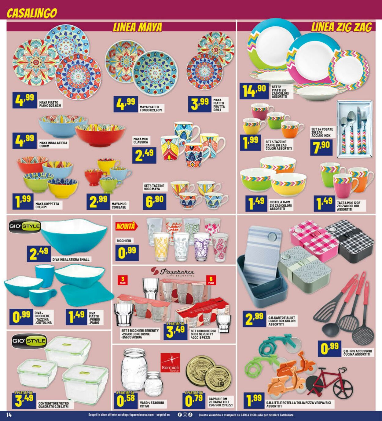 Volantino Risparmio Casa 21.07.2025 - 27.07.2025