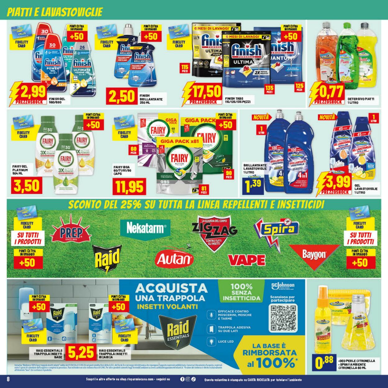 Volantino Risparmio Casa 25.05.2026 - 31.05.2026