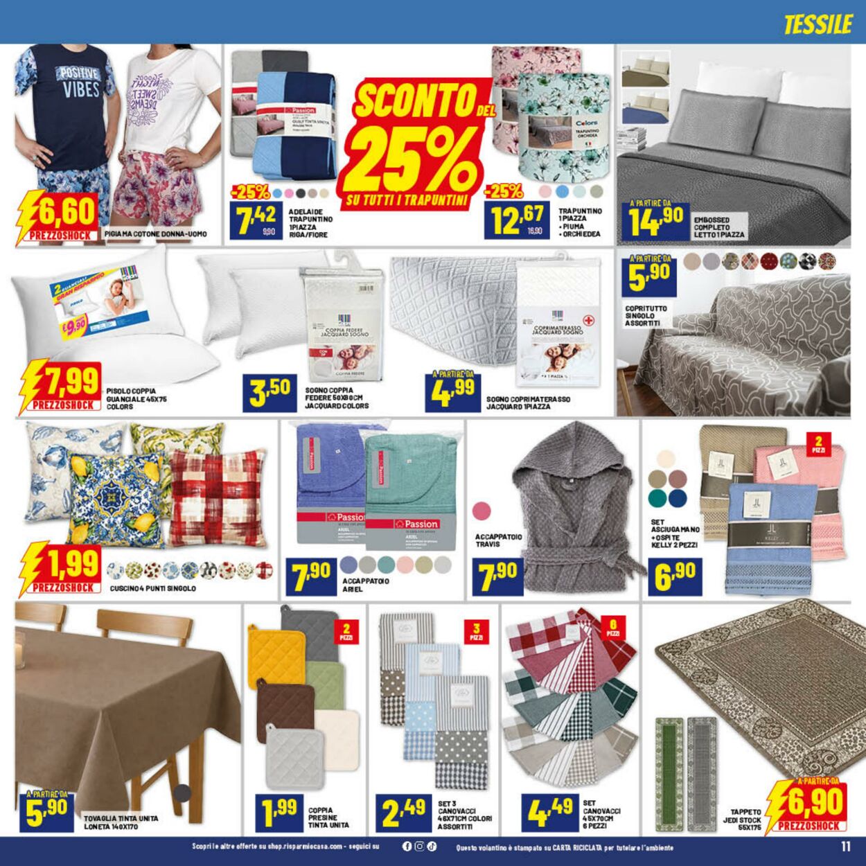 Volantino Risparmio Casa 25.05.2026 - 31.05.2026