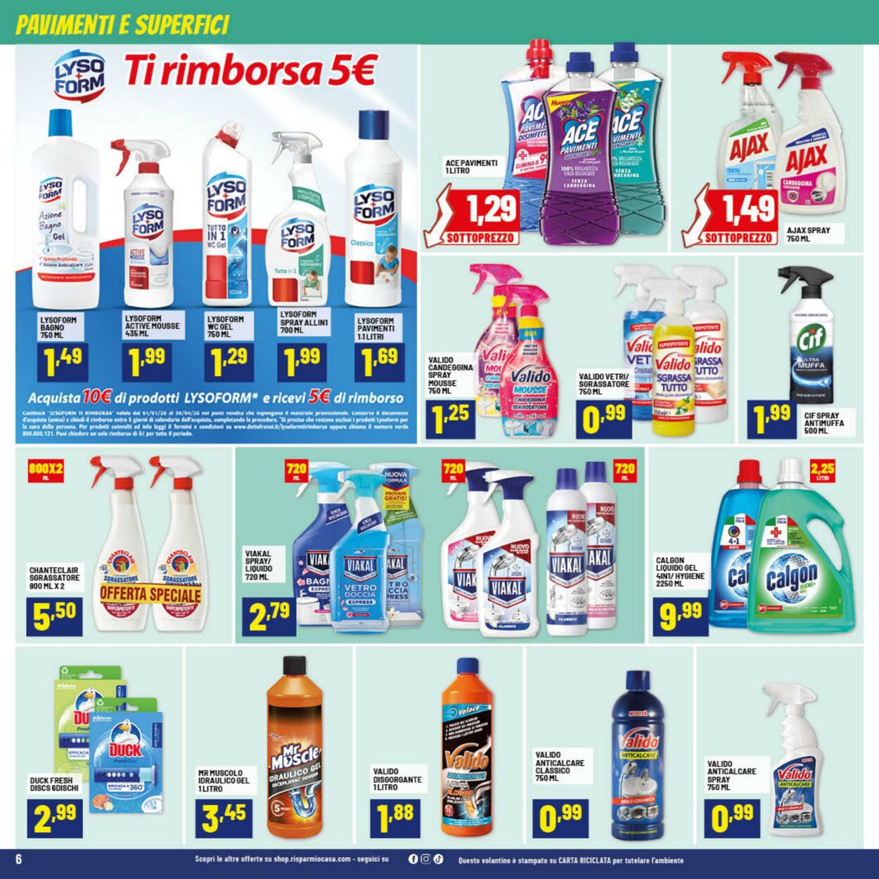 Volantino Risparmio Casa 02.02.2026 - 08.02.2026