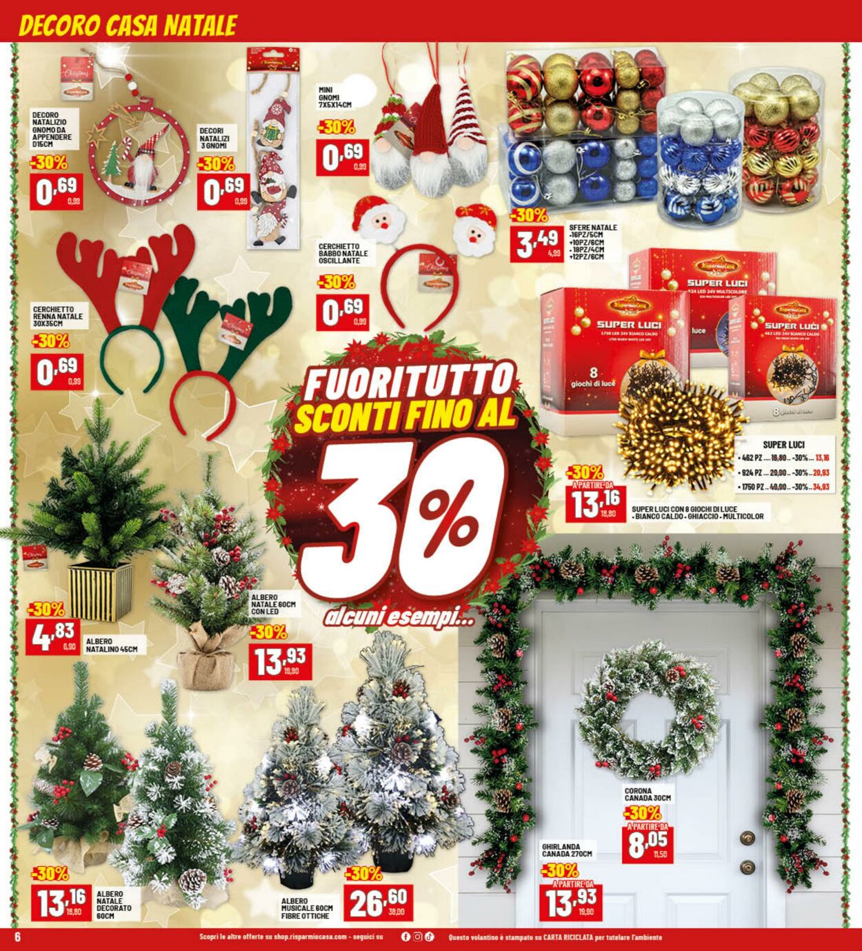 Volantino Risparmio Casa 15.12.2025 - 21.12.2025