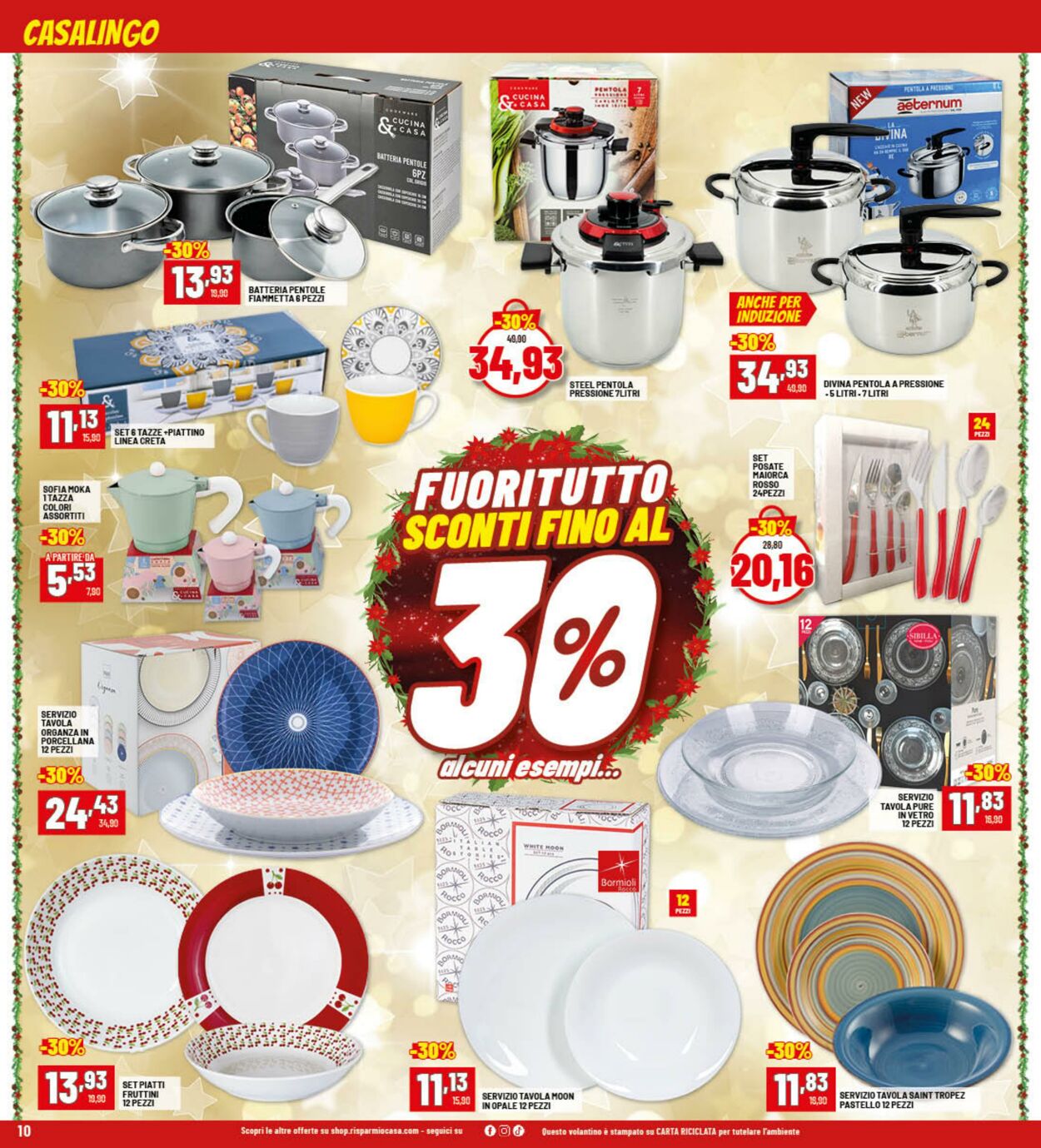 Volantino Risparmio Casa 15.12.2025 - 21.12.2025