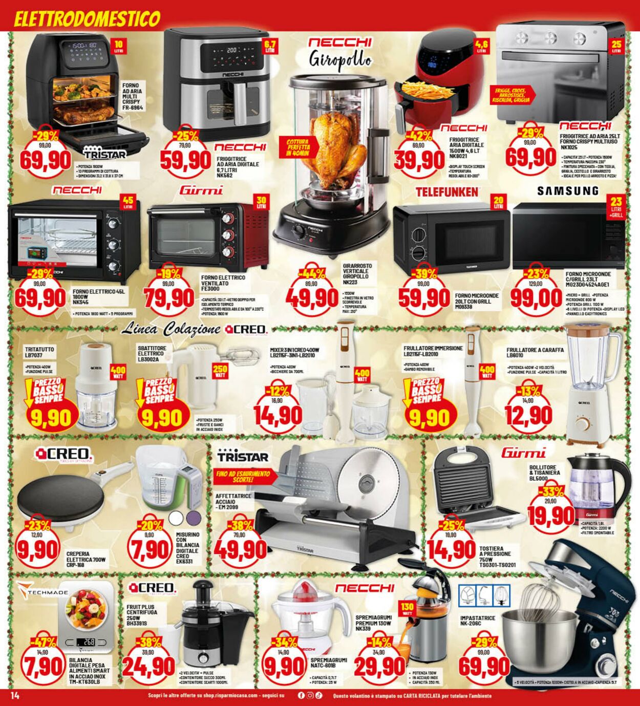 Volantino Risparmio Casa 15.12.2025 - 21.12.2025