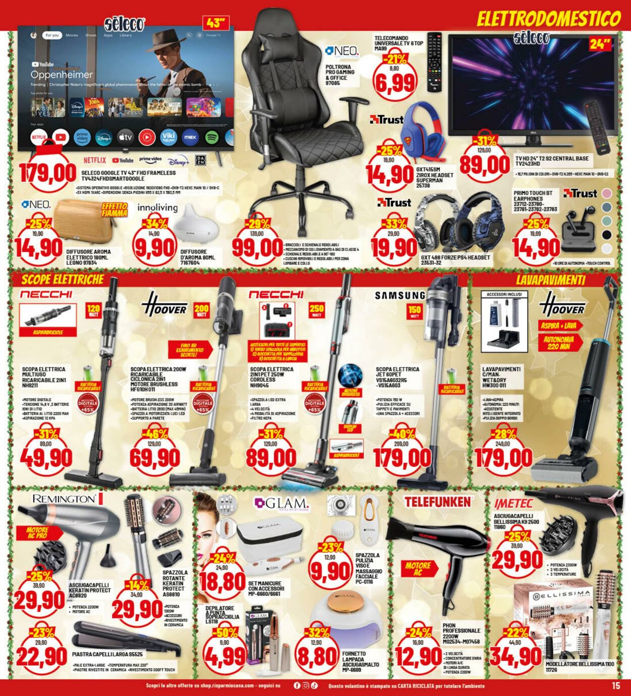 Volantino Risparmio Casa 15.12.2025 - 21.12.2025
