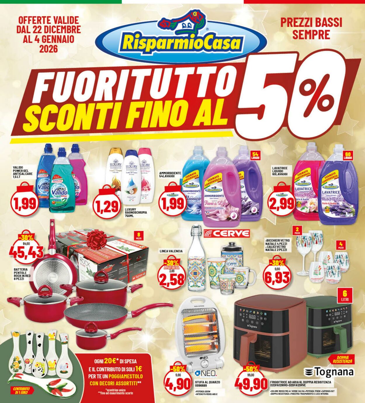 Volantino Risparmio Casa 15.12.2025 - 21.12.2025