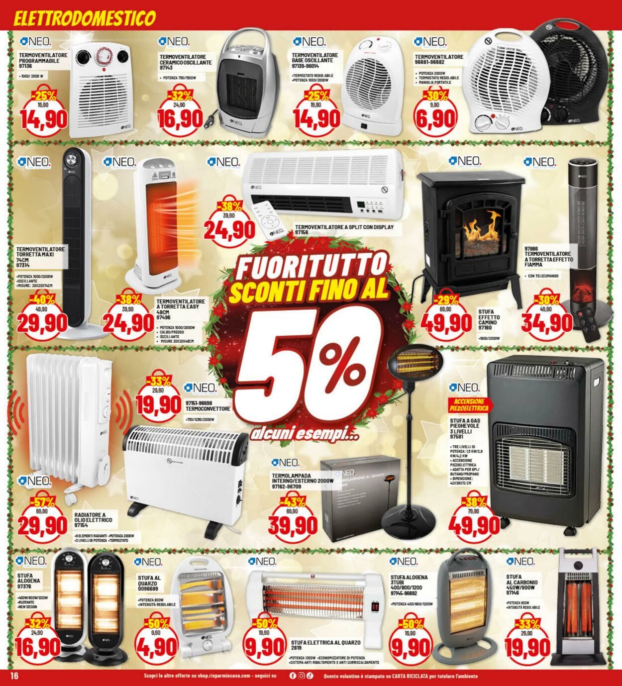 Volantino Risparmio Casa 15.12.2025 - 21.12.2025