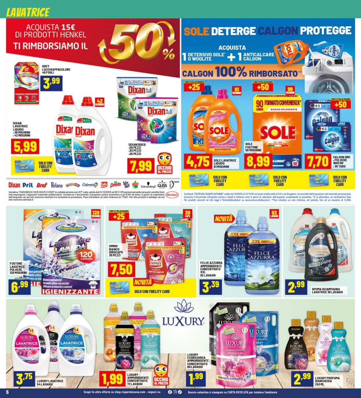 Volantino Risparmio Casa 22.09.2025 - 28.09.2025