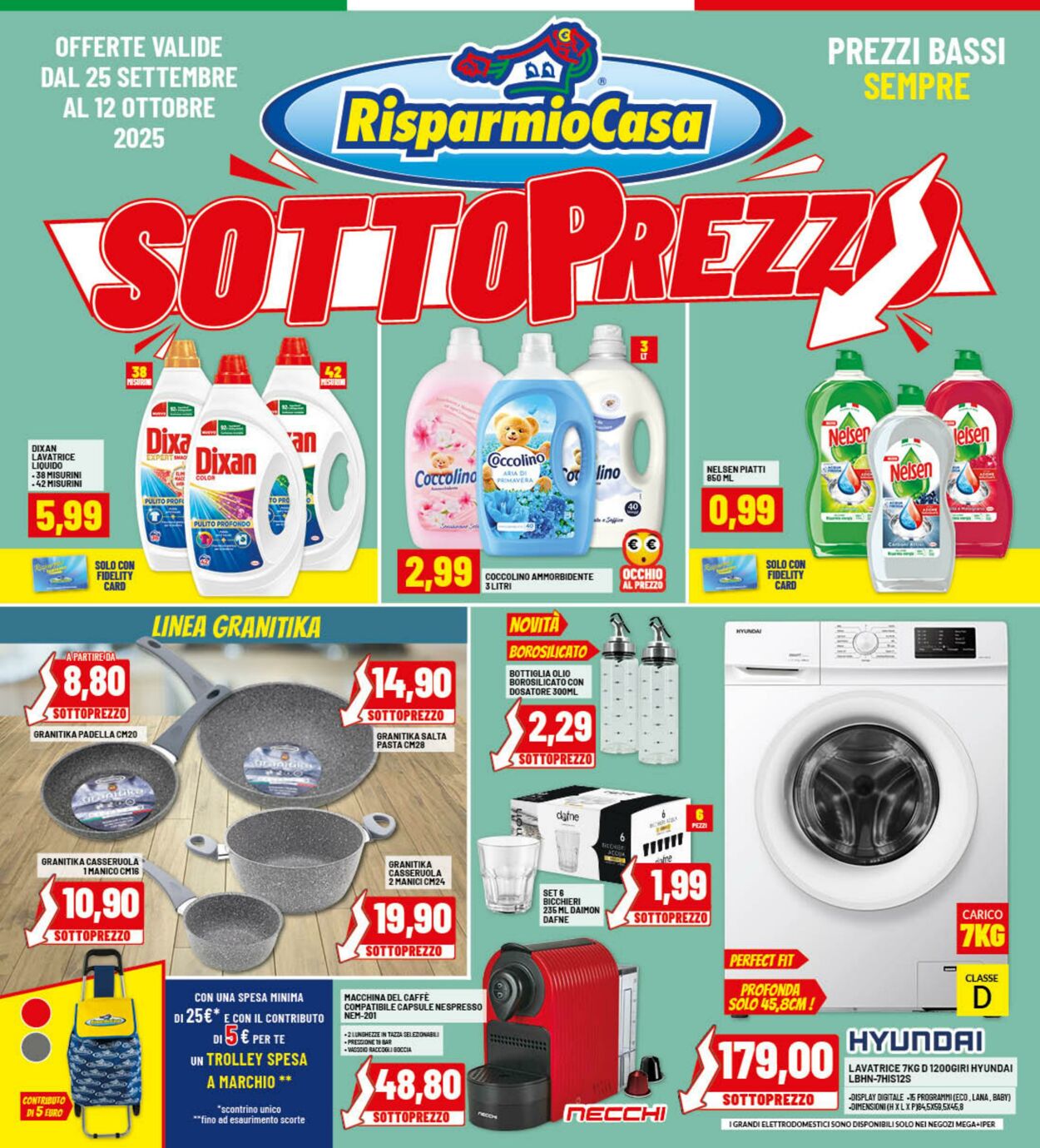 Volantino Risparmio Casa 22.09.2025 - 28.09.2025