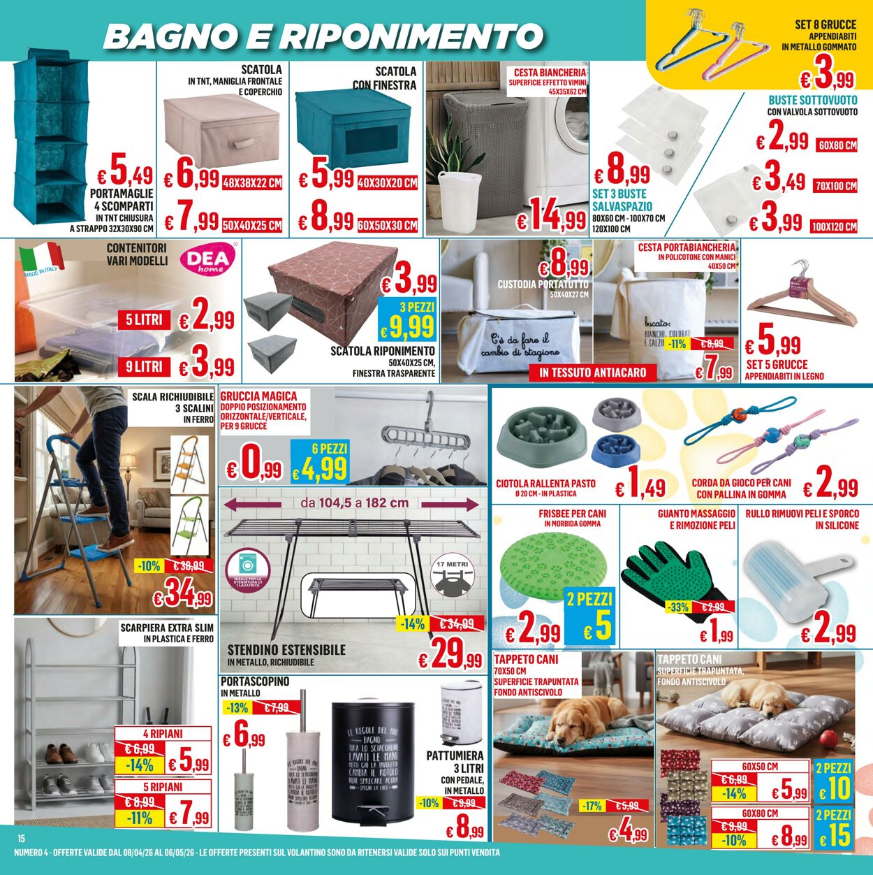 Volantino Satur 08.04.2026 - 16.04.2026