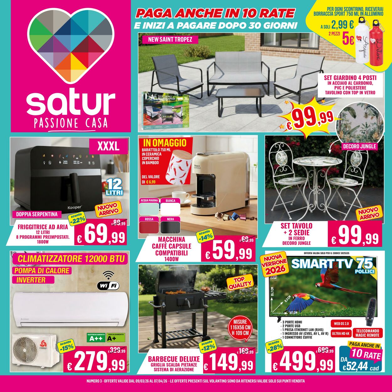 Volantino Satur 09.03.2026 - 17.03.2026