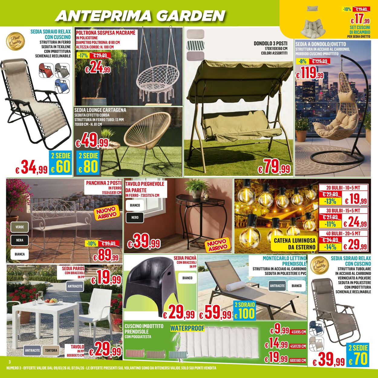 Volantino Satur 09.03.2026 - 17.03.2026