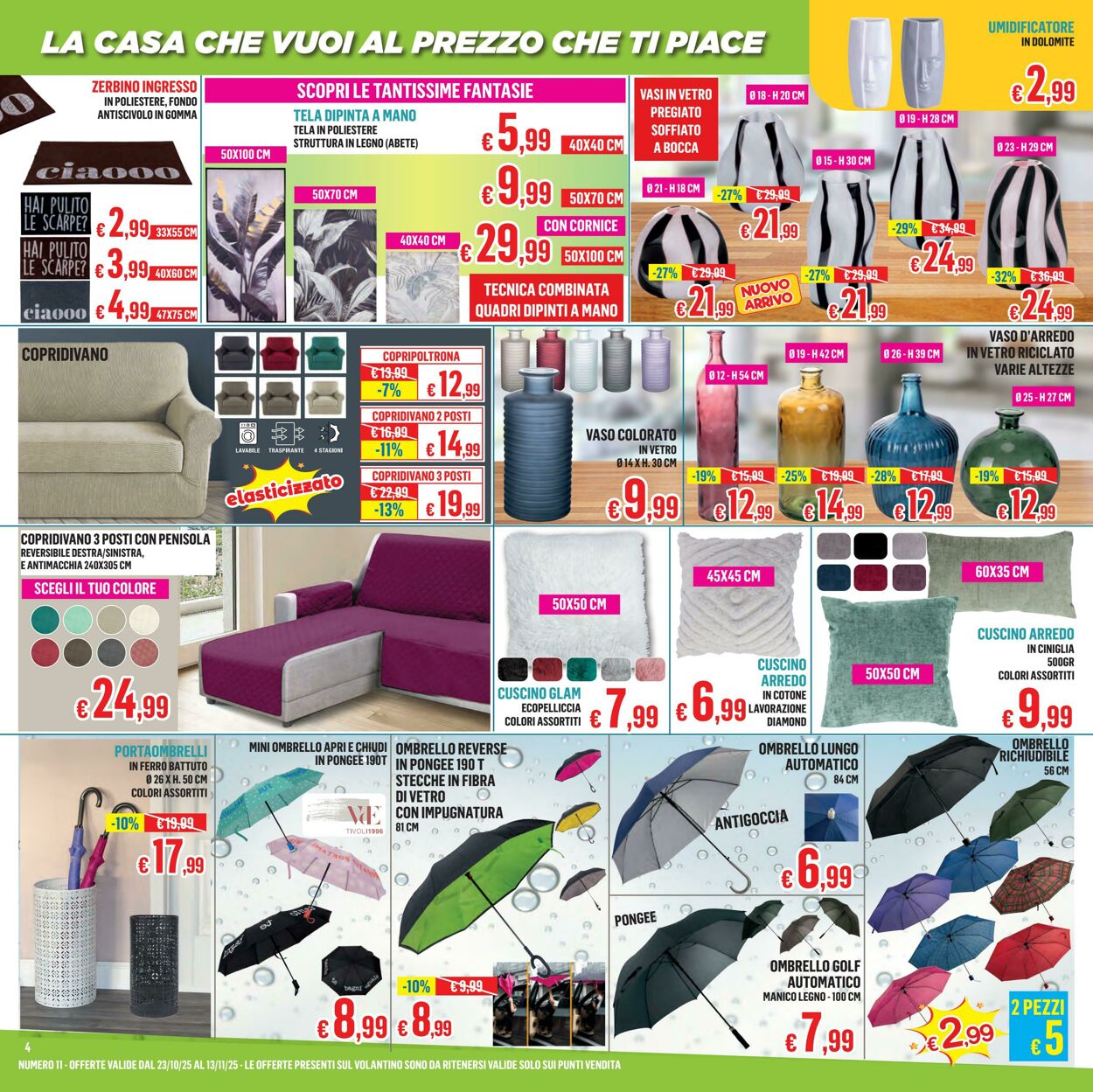 Volantino Satur 23.10.2025 - 13.11.2025