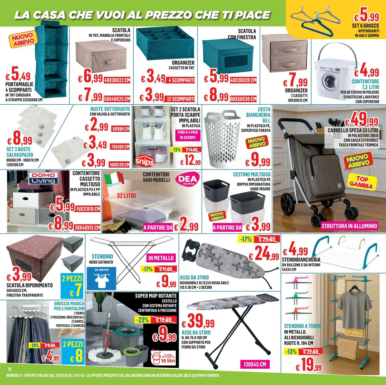 Volantino Satur 23.10.2025 - 13.11.2025