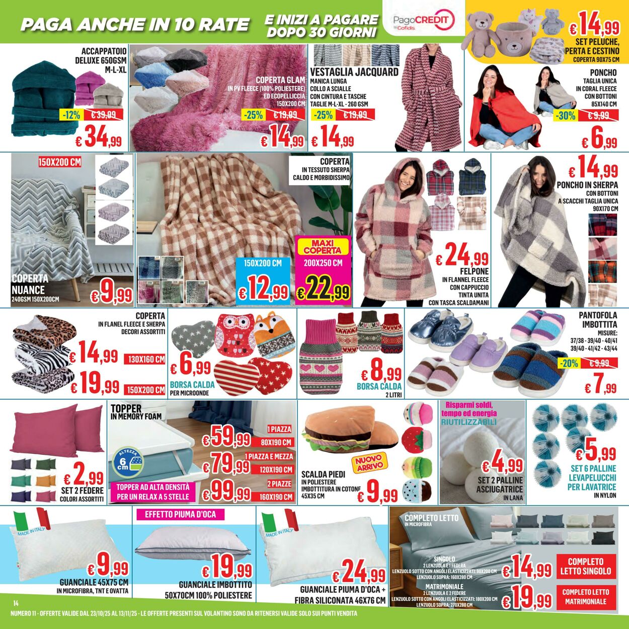 Volantino Satur 23.10.2025 - 13.11.2025