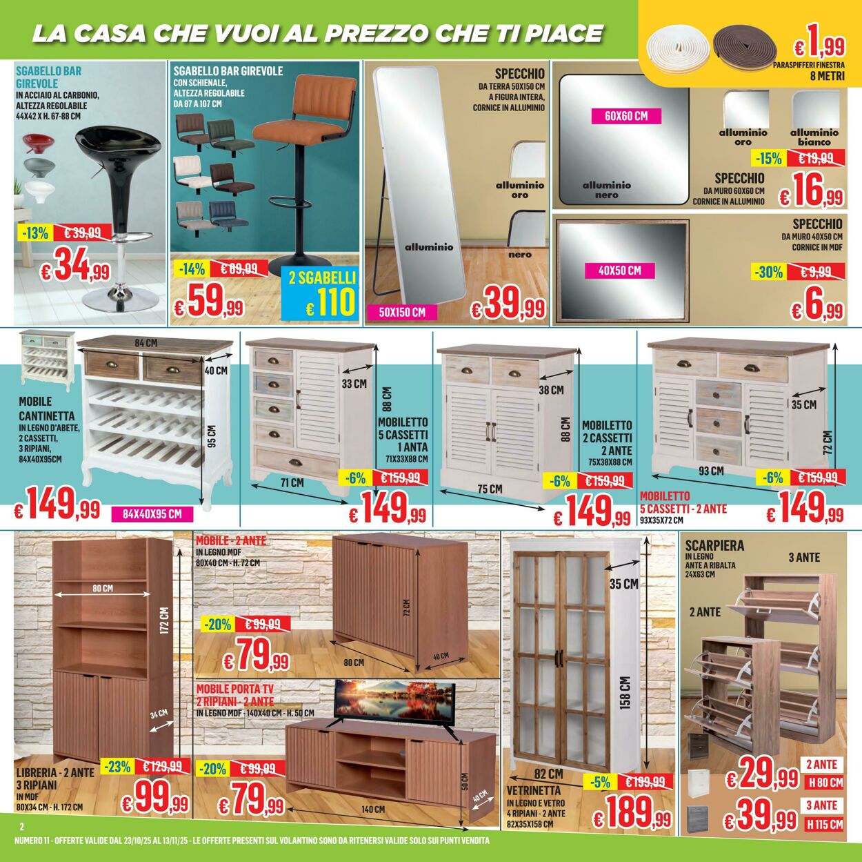 Volantino Satur 23.10.2025 - 13.11.2025