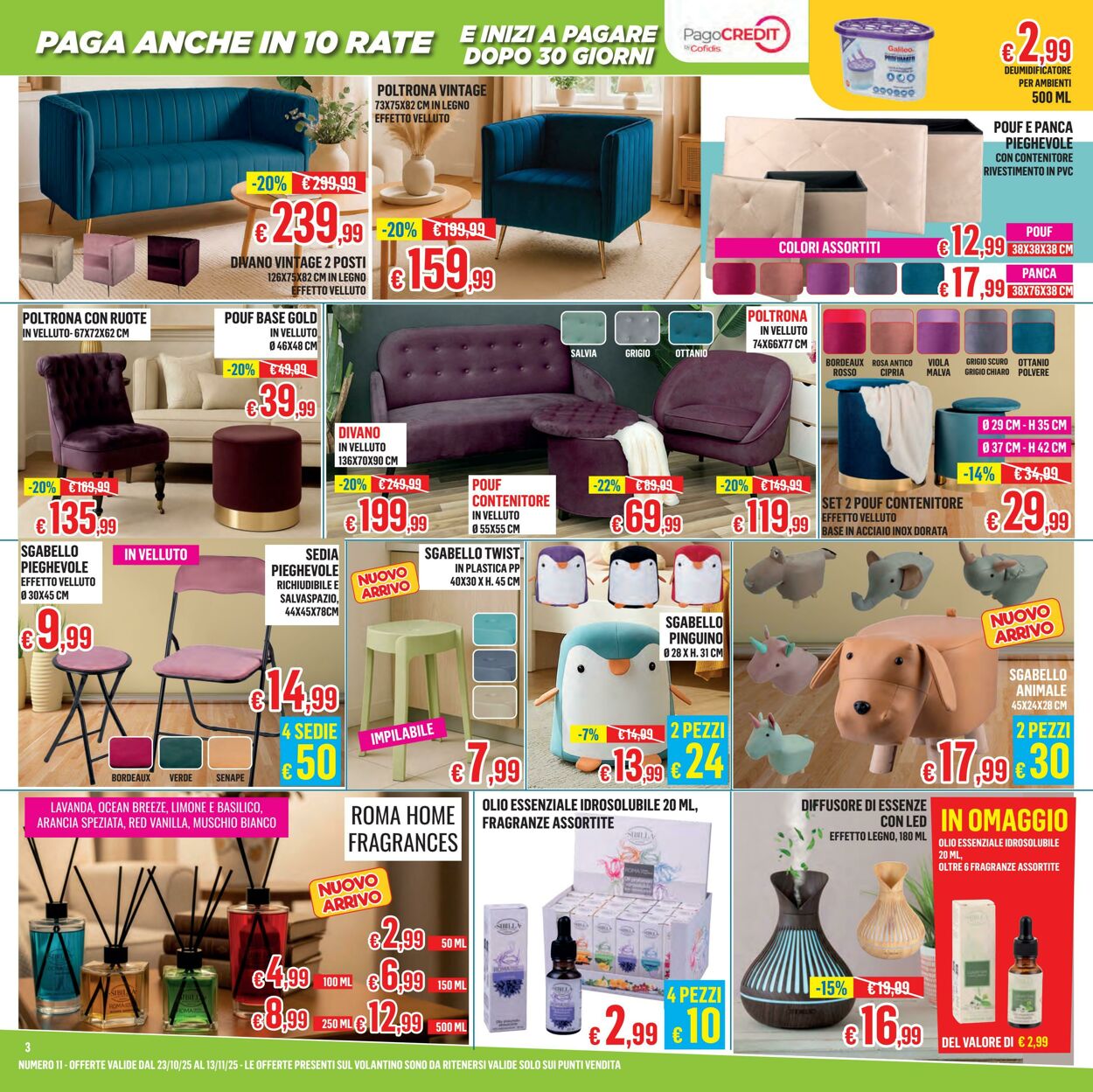 Volantino Satur 23.10.2025 - 13.11.2025