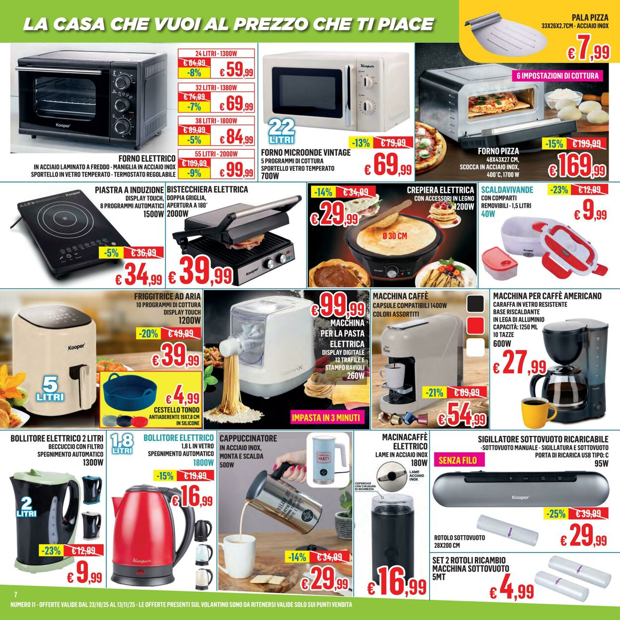 Volantino Satur 23.10.2025 - 13.11.2025