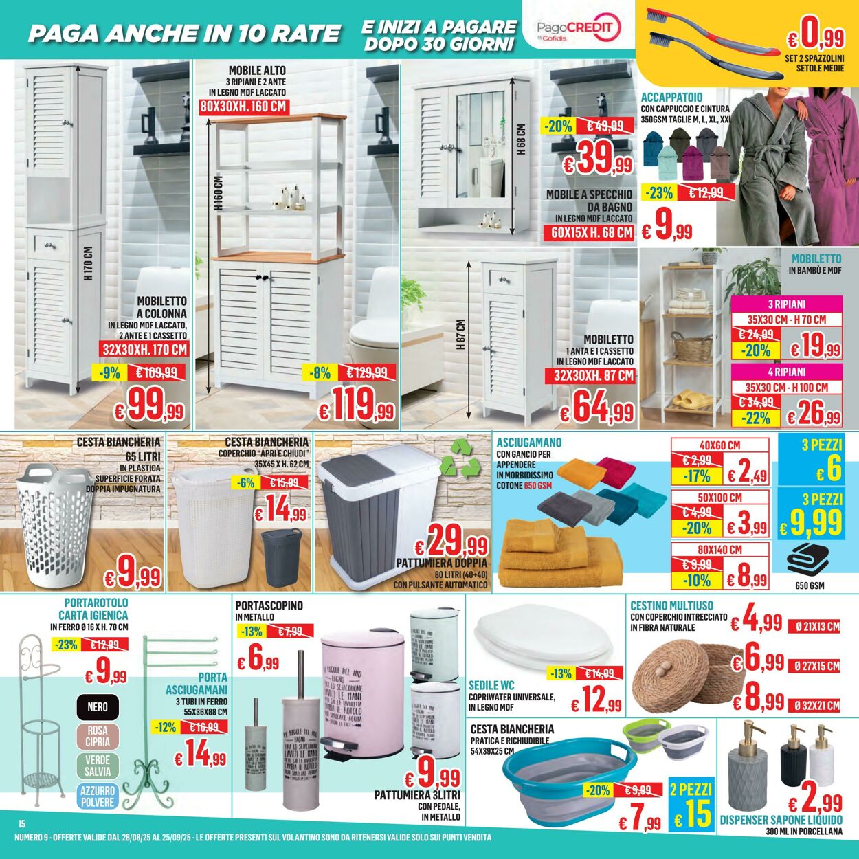 Volantino Satur 28.08.2025 - 25.09.2025