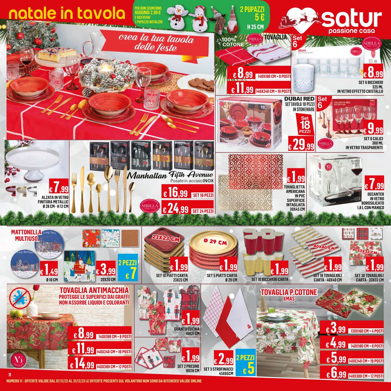 Volantino Satur 01.12.2023 - 31.12.2023