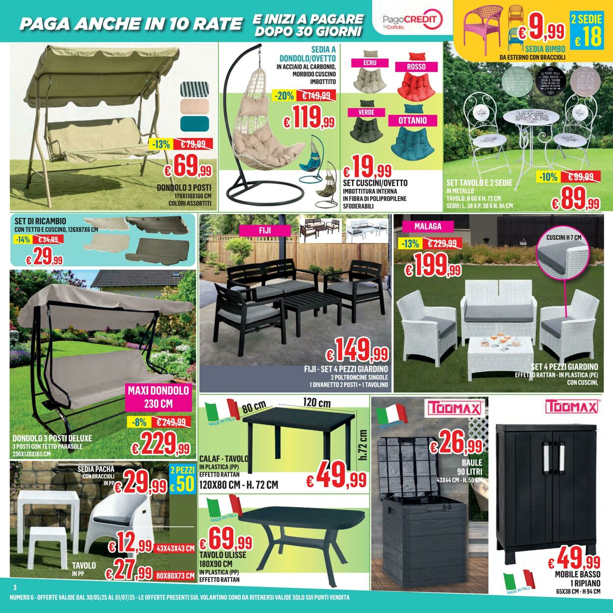 Volantino Satur 30.05.2025 - 01.07.2025