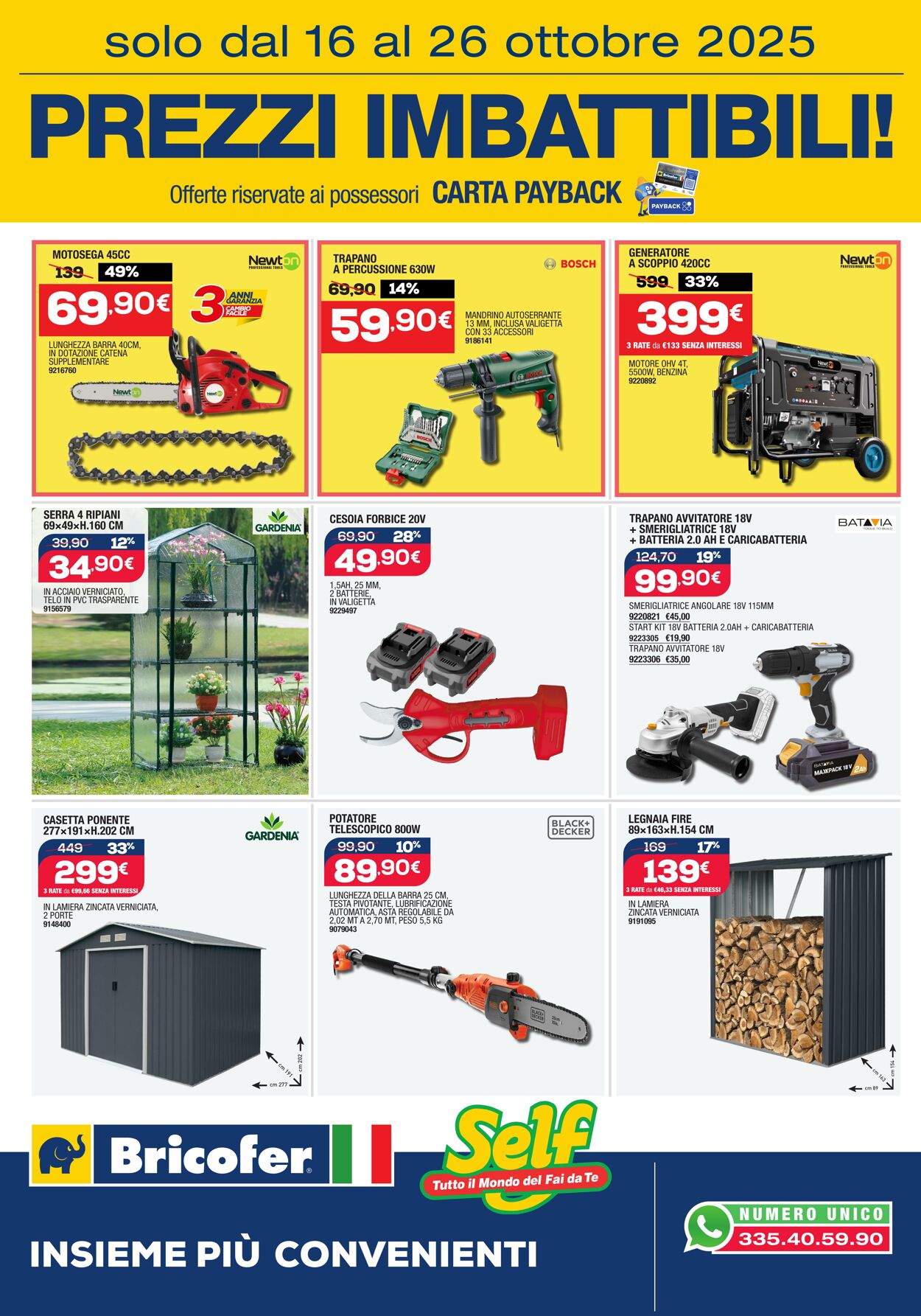 Volantino Self 16.10.2025 - 26.10.2025
