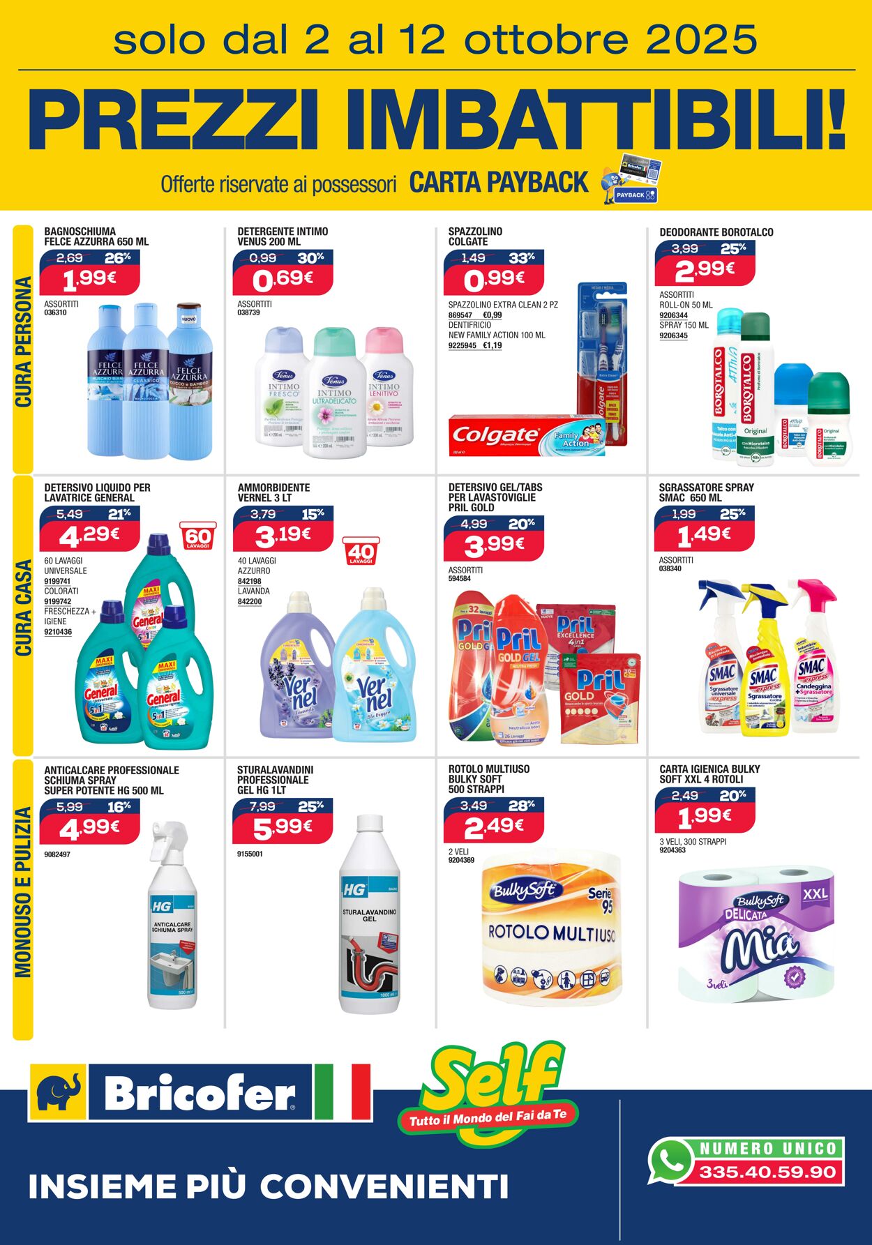 Volantino Self 02.10.2025 - 12.10.2025