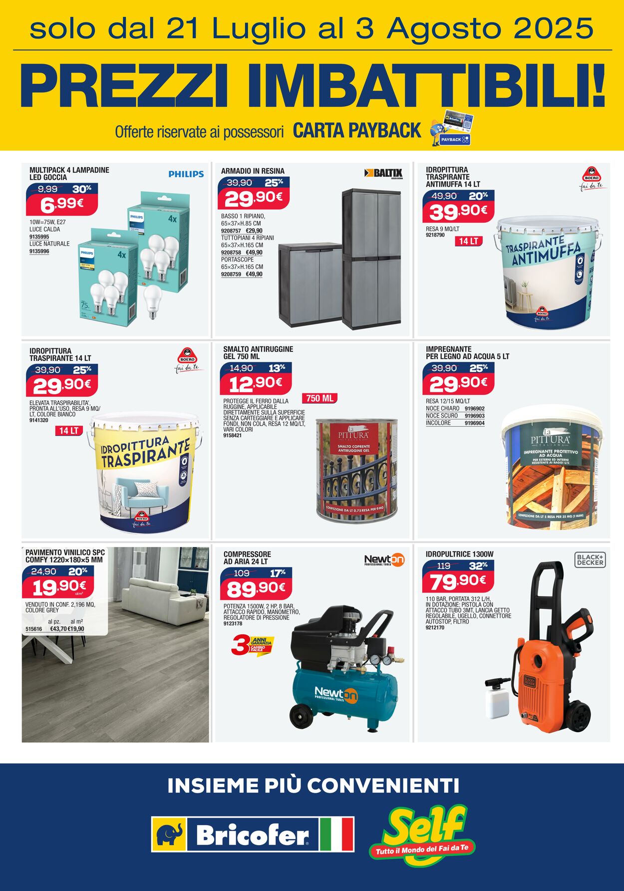 Volantino Self 21.07.2025 - 03.08.2025