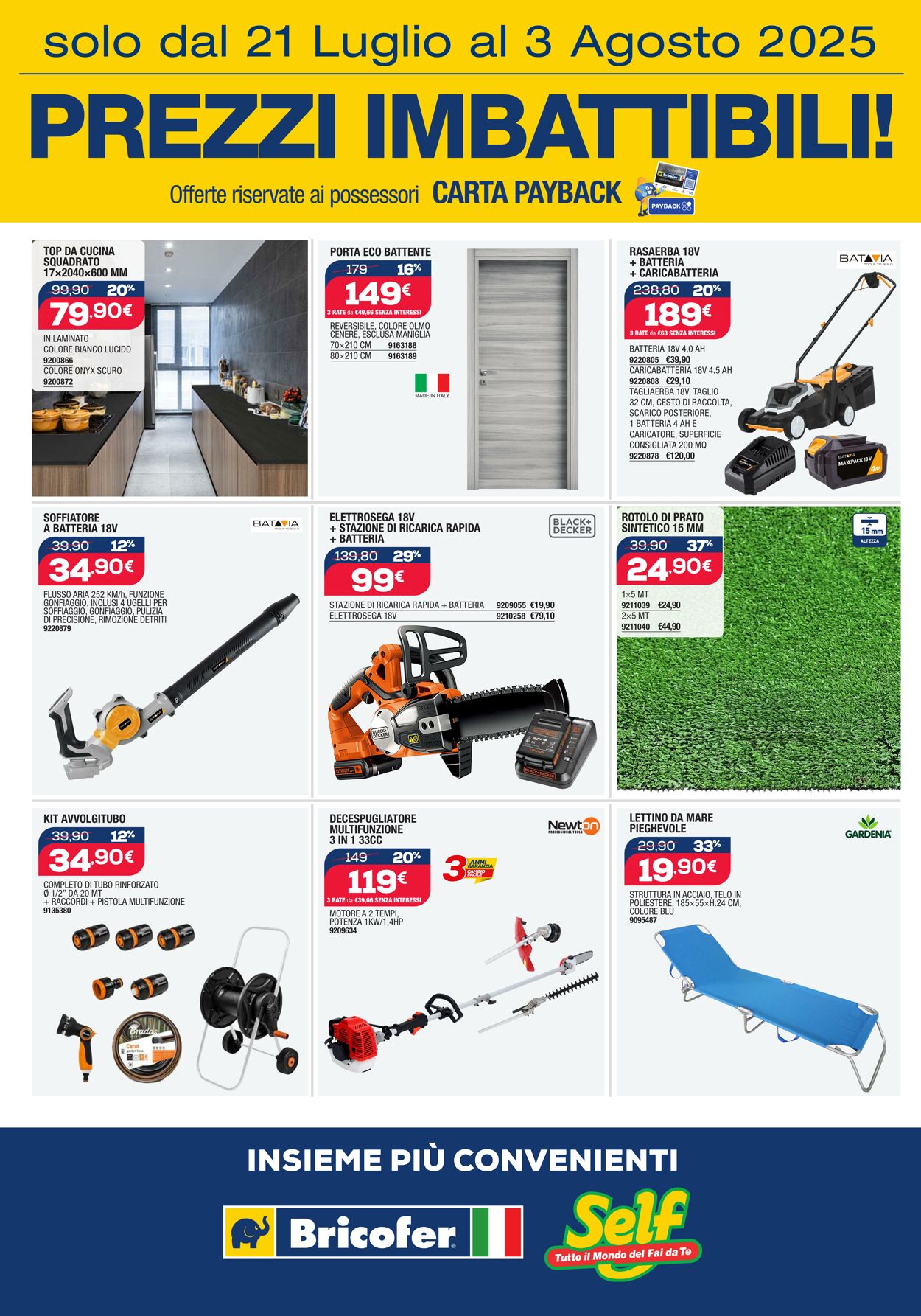 Volantino Self 21.07.2025 - 03.08.2025