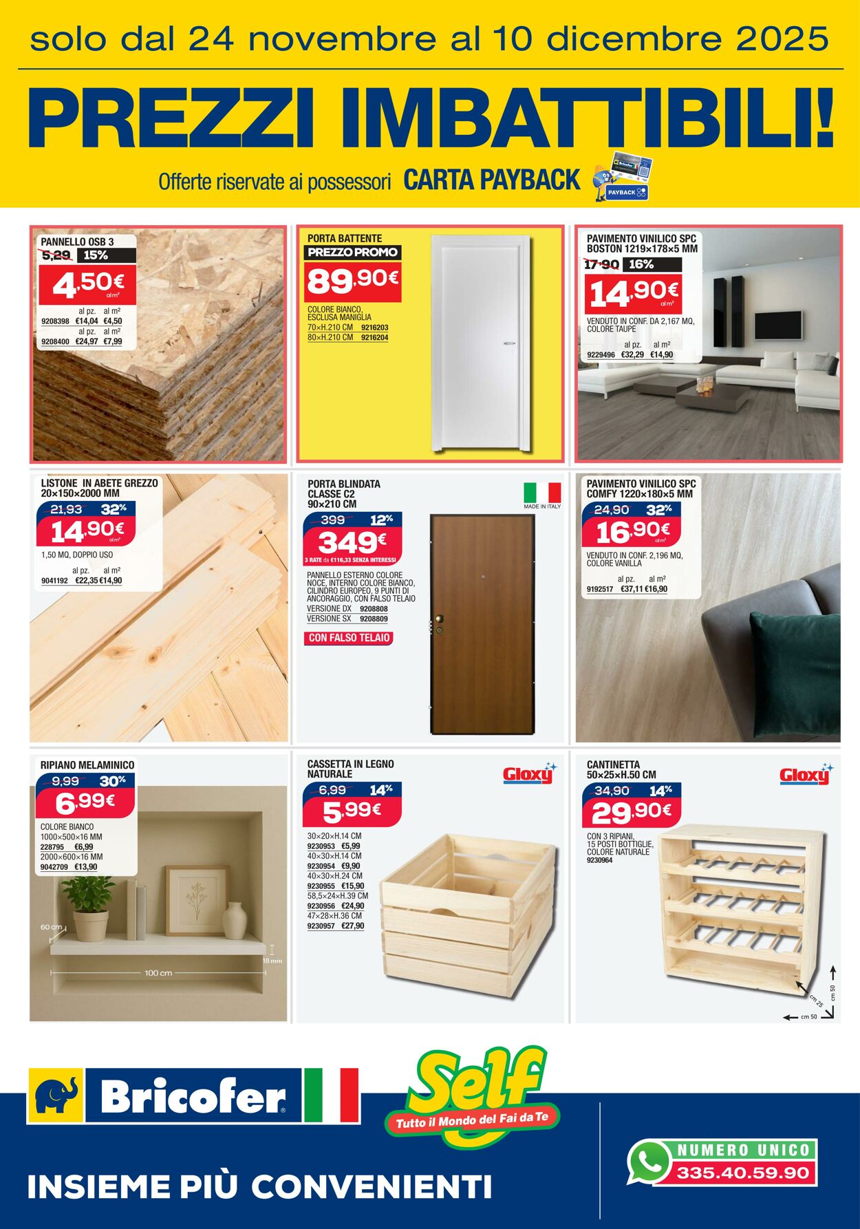 Volantino Self 24.11.2025 - 10.12.2025