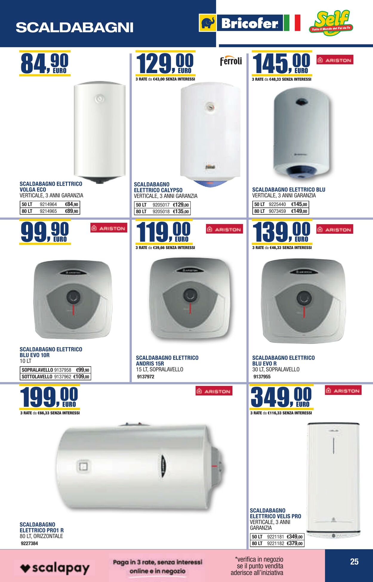 Volantino Self 22.10.2025 - 22.01.2026