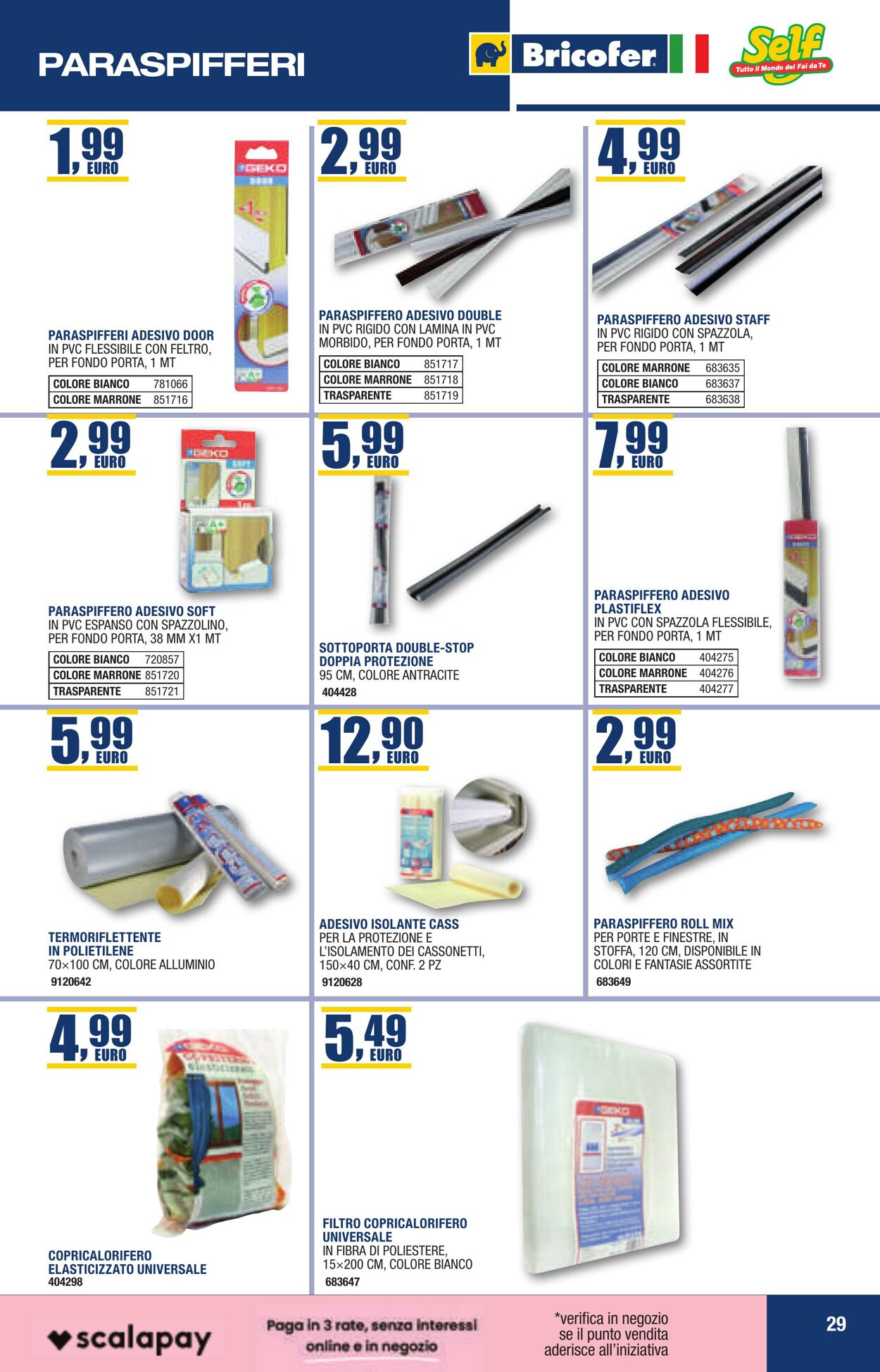 Volantino Self 22.10.2025 - 22.01.2026