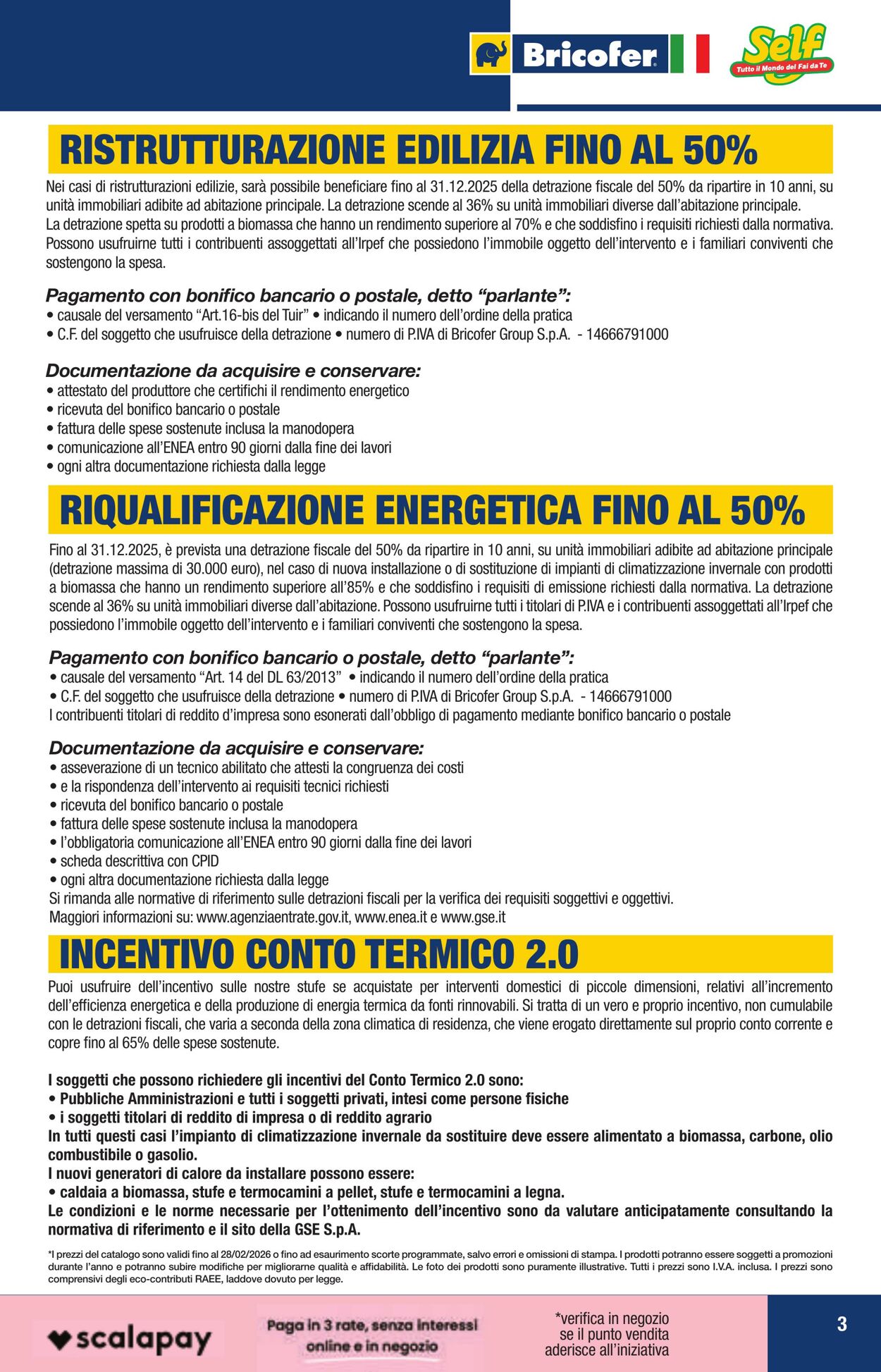 Volantino Self 22.10.2025 - 22.01.2026