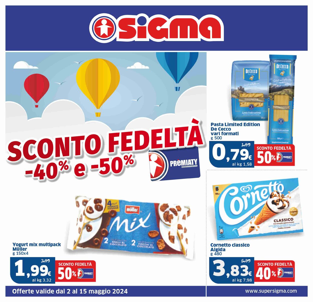 Volantino Sigma 30.04.2024 - 12.05.2024