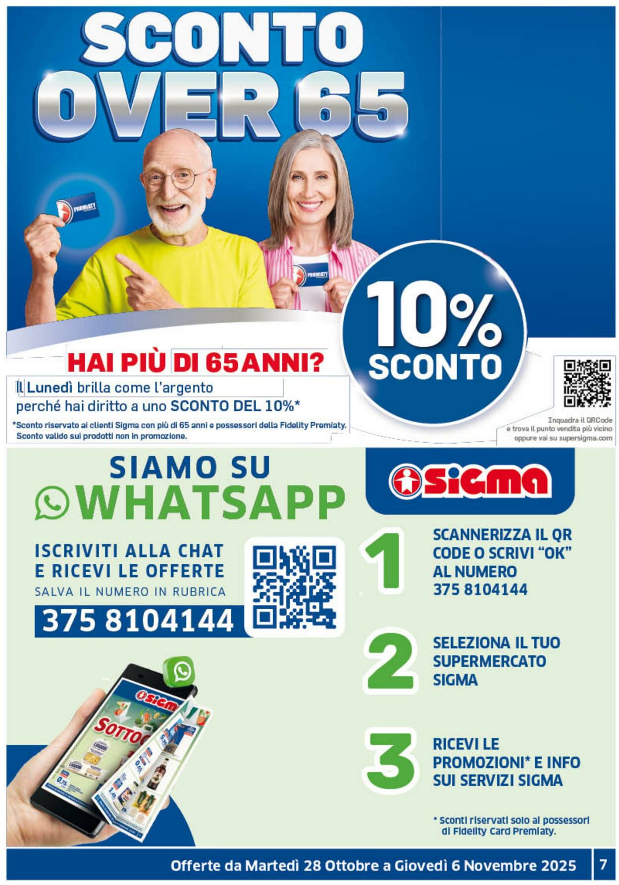 Volantino Sigma 28.10.2025 - 06.11.2025