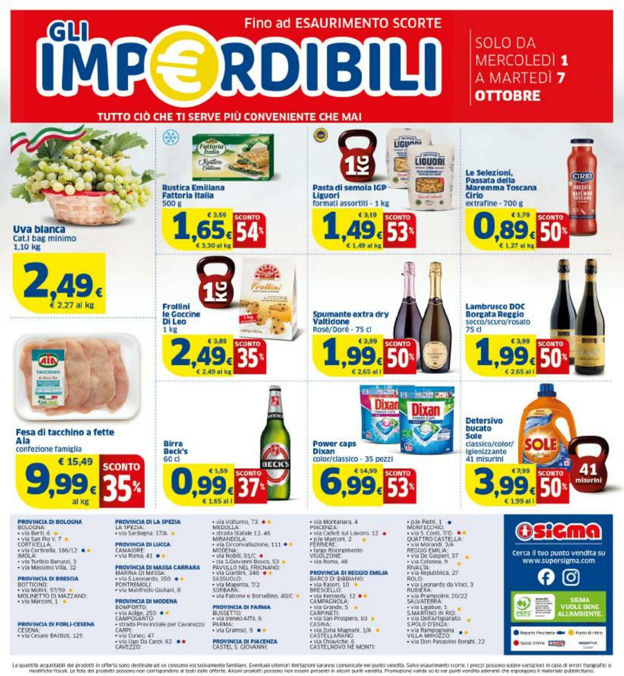 Volantino Sigma 24.09.2025 - 07.10.2025