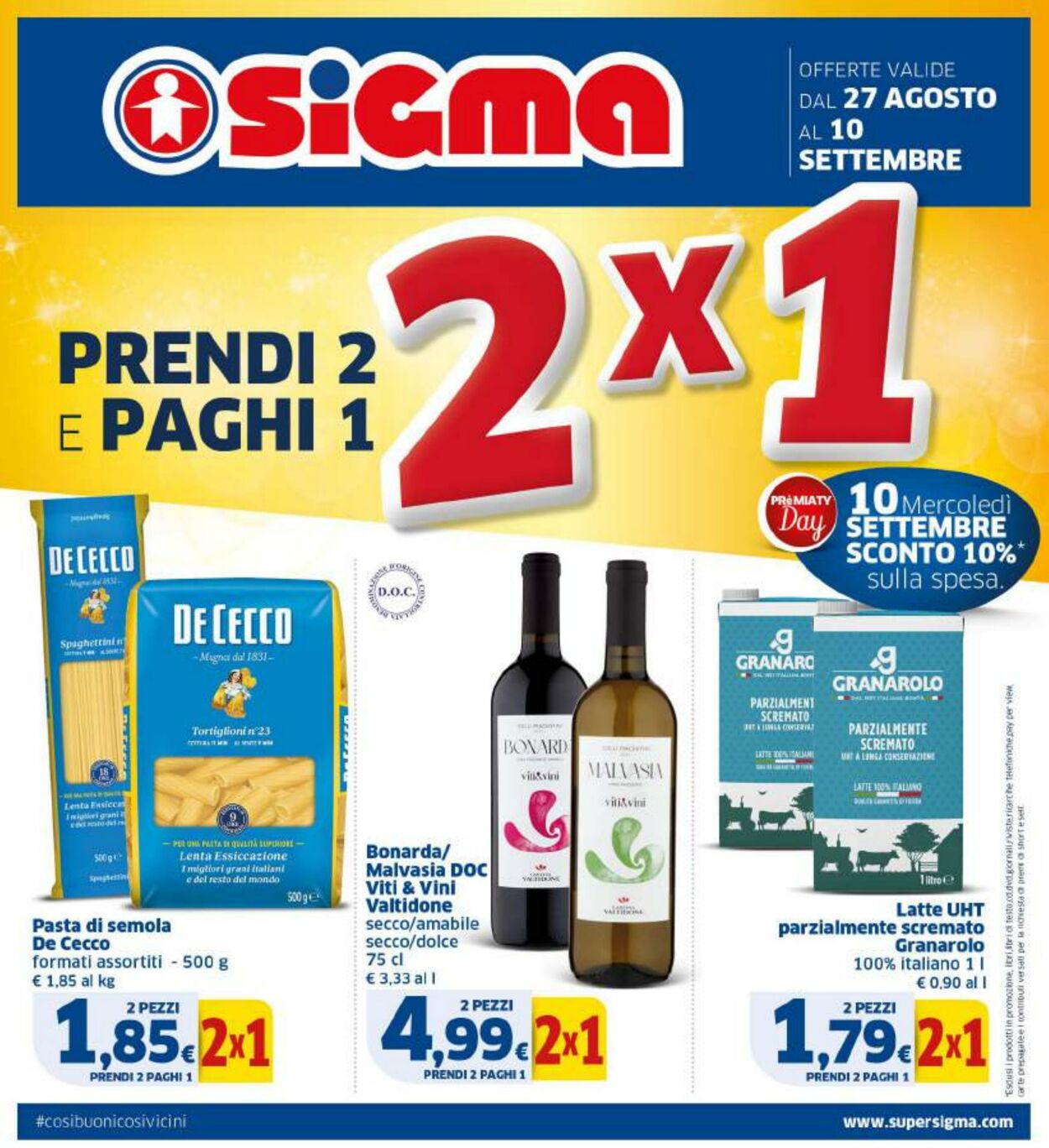 Volantino Sigma 27.08.2025 - 10.09.2025