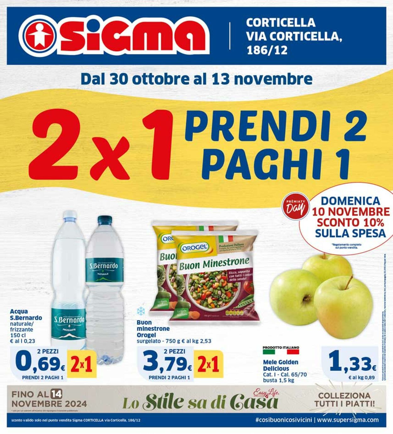 Volantino Sigma 30.10.2024 - 13.11.2024