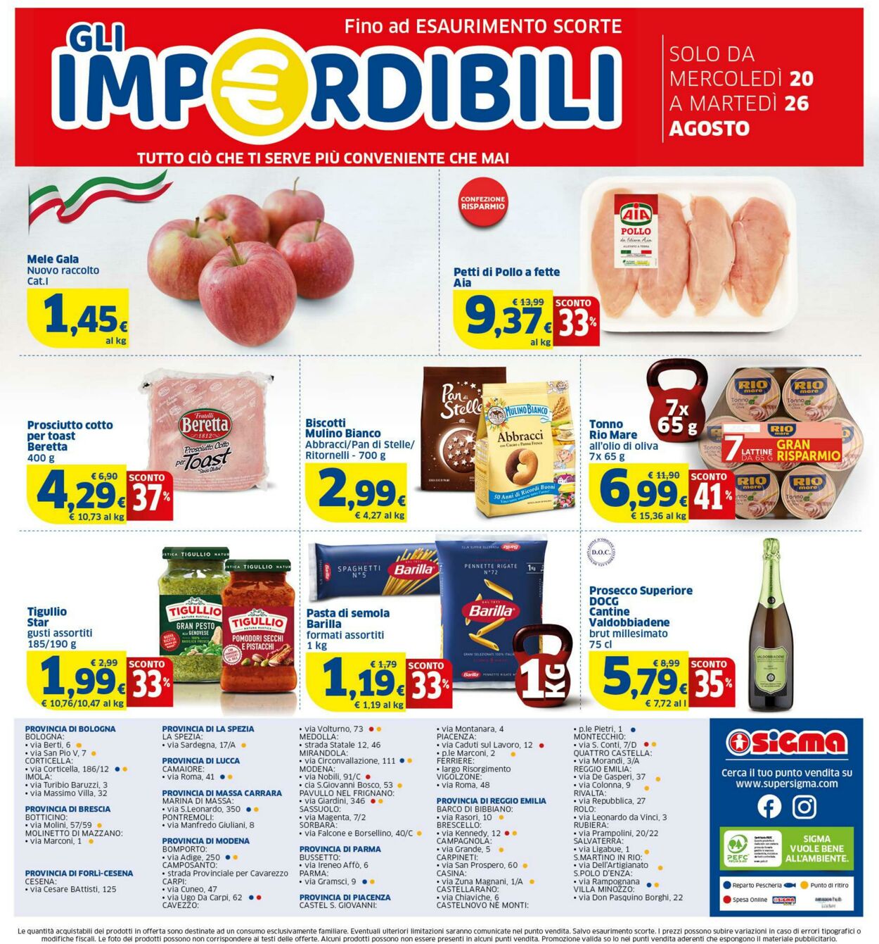 Volantino Sigma 13.08.2025 - 26.08.2025